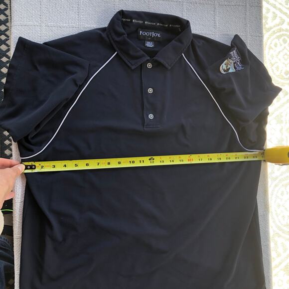 FootJoy Collared Button Up Golf Shirt Mens Sz Large Goose Pond Colony Plantation - Picture 8 of 10